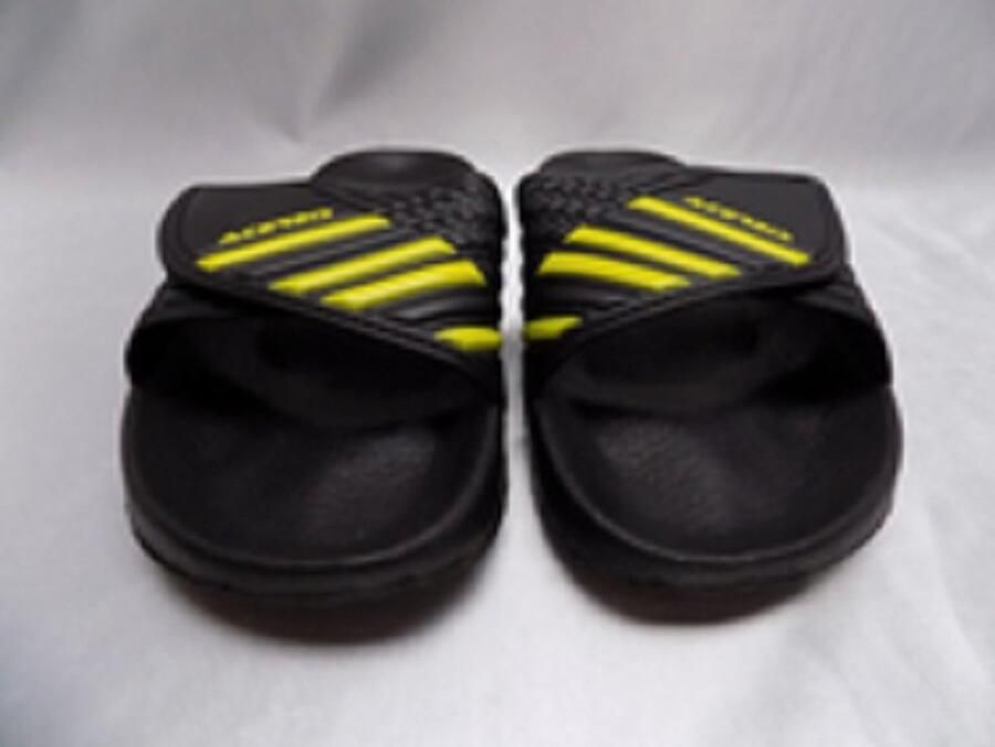 Acerbis Bad saunaslippers EVO klittenband sluiting wreef zwart-geel