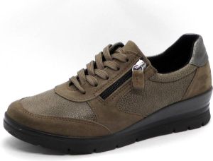 Aco Dames Sneaker 0860 9308 0057 Taupe
