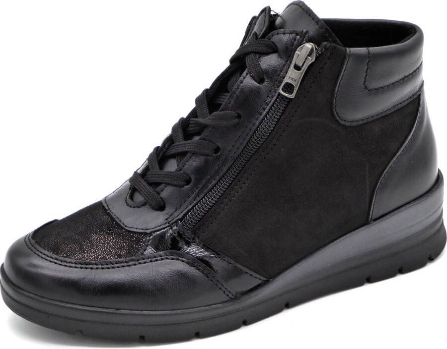 Aco Dames Veterboot Luna 57 Zwart