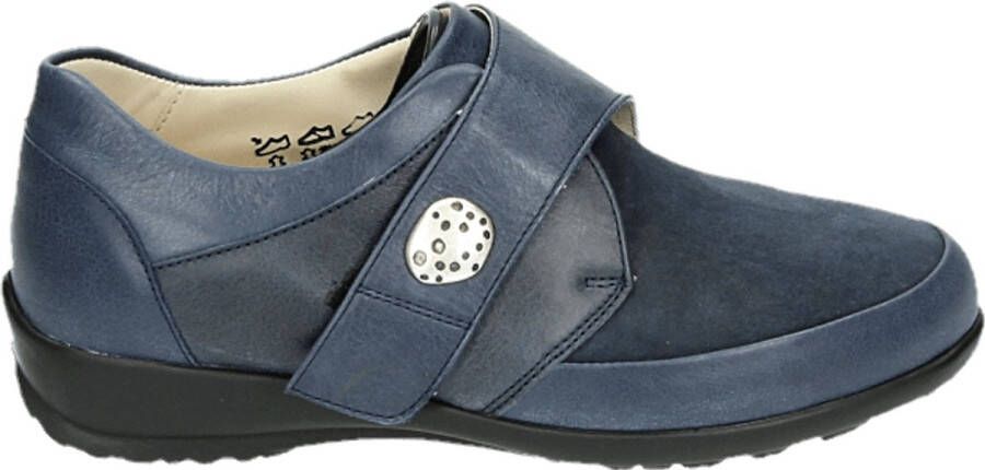 Actiflex 89096~~~~~~~~~~~~~~~~~~~~~~~~~ Dames veterschoenen Blauw