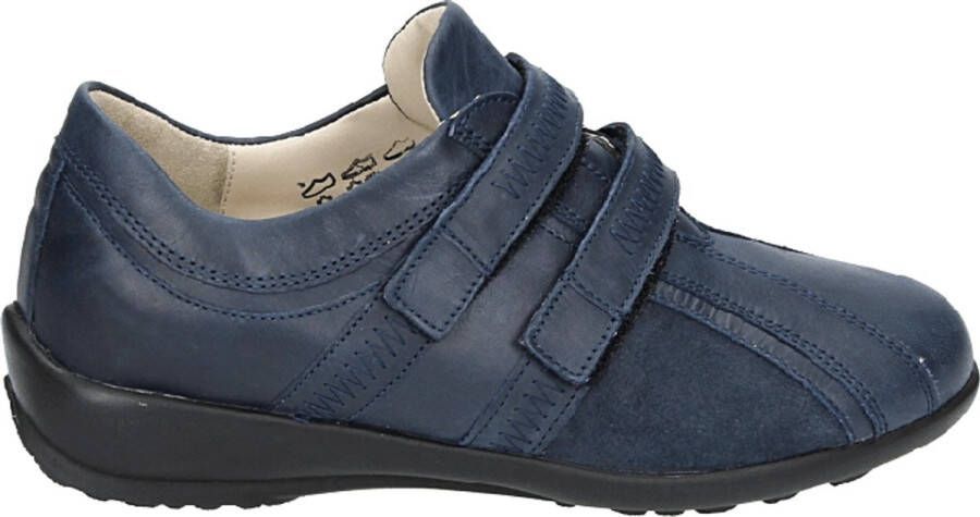 Actiflex 89598~~~~~~~~~~~~~~~~~~~~~~~~~ Dames veterschoenen Blauw
