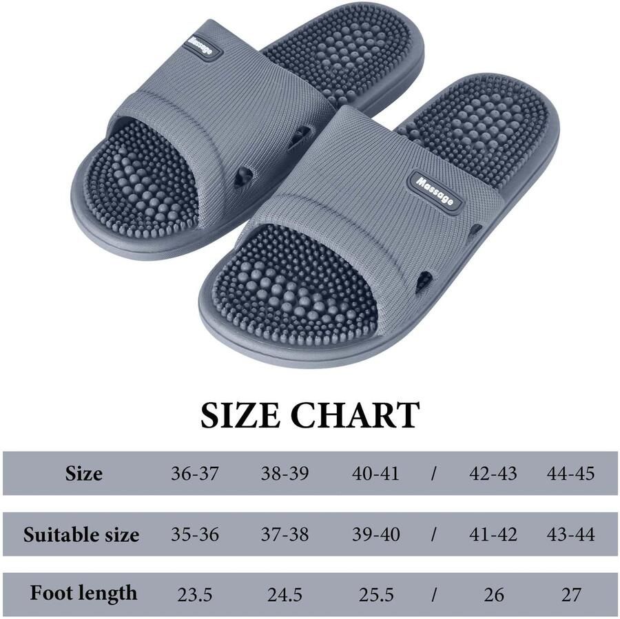 Acupressuur Sandalen voor Voetmassage en Pijnverlichting
