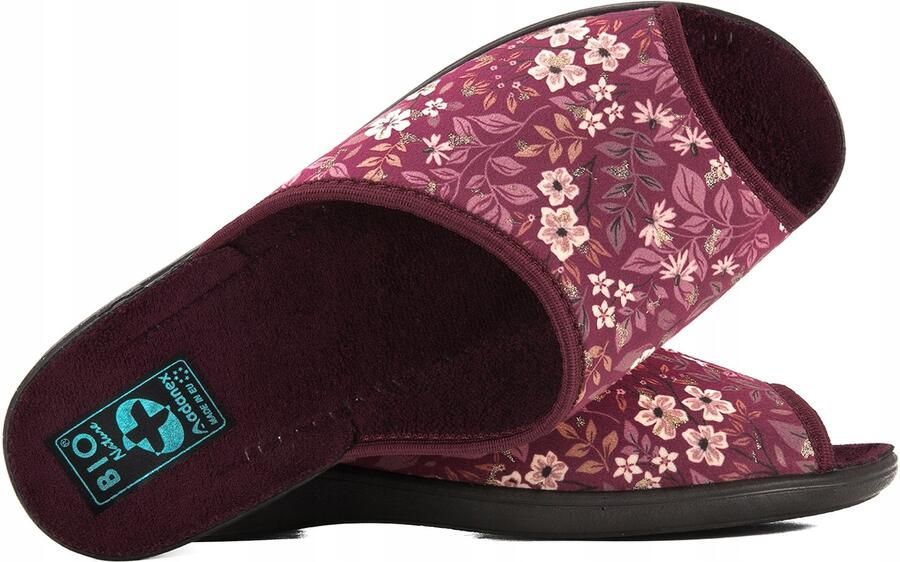 Adanex Dames Pantoffels 29155 Textiel Bordo
