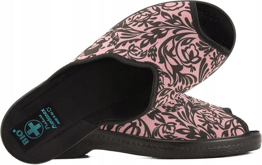 Adanex Dames Pantoffels 29517 Comfortabele Huisschoenen met Bloemendessin