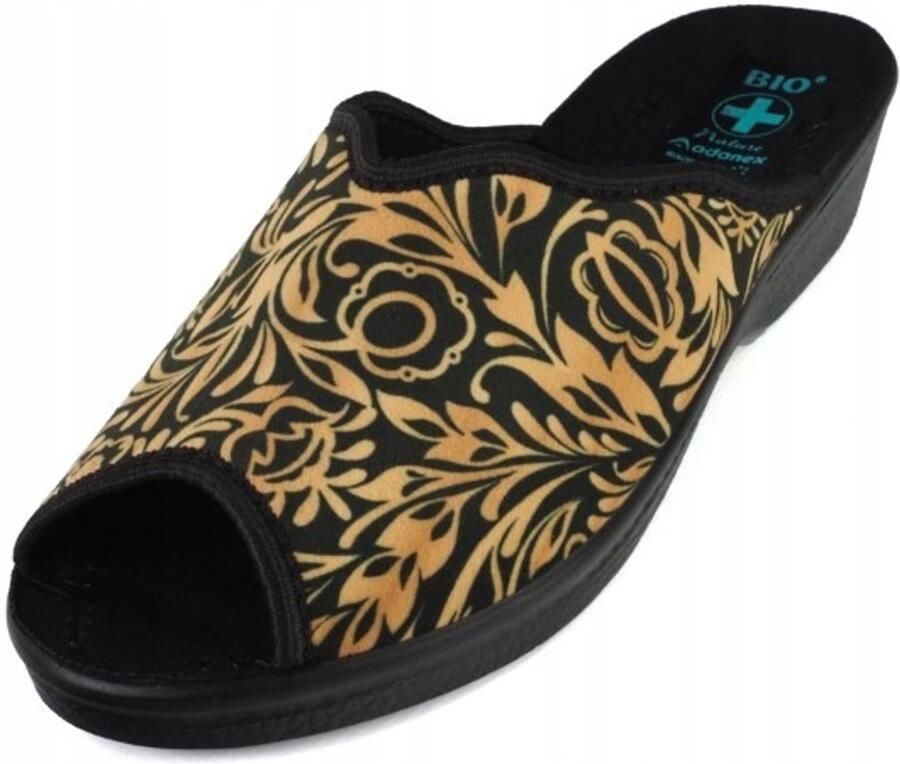 Adanex Dames Pantoffels 29520 Zwart