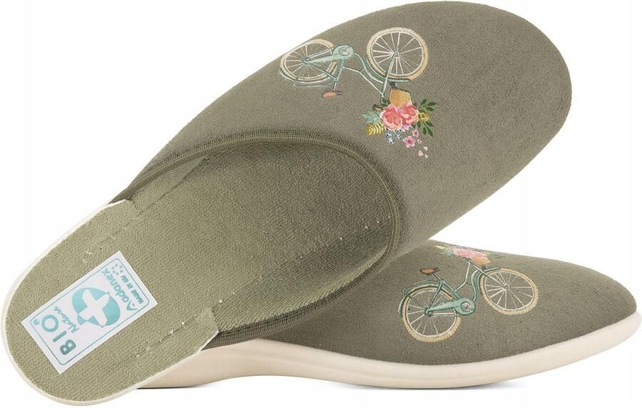 Adanex Dames Pantoffels Groen Comfortabel & Licht