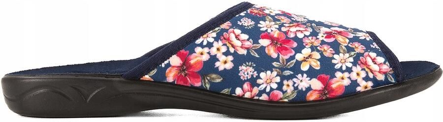 Adanex Dames Pantoffels 30179 Bio PU Bloemen