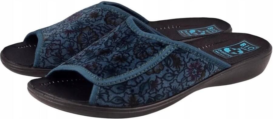 Adanex Dames pantoffels 30214 marineblauw