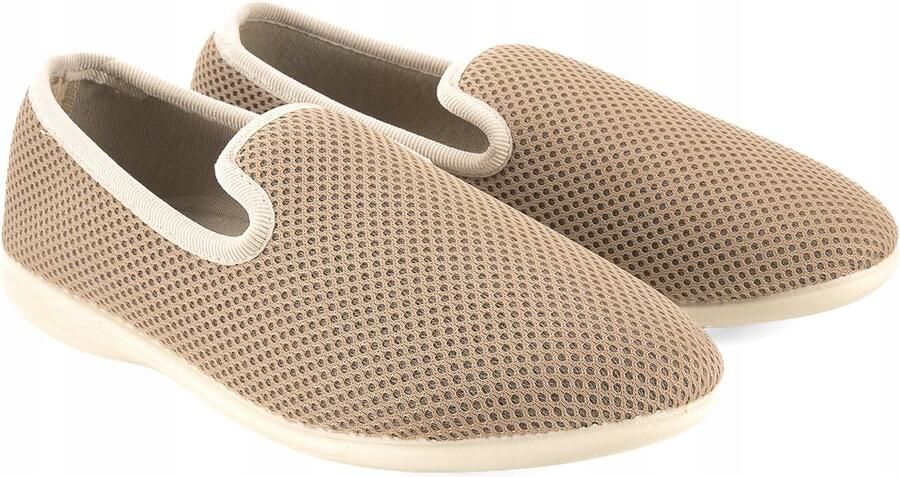Adanex Dames Pantoffels Bamboe 29472 Beige