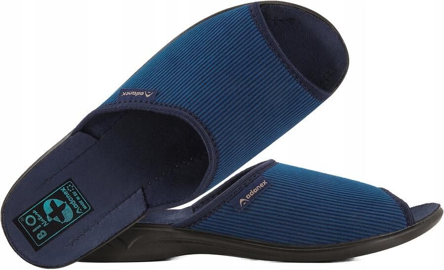 Adanex Dames Pantoffels Blauw Comfort & Stijl