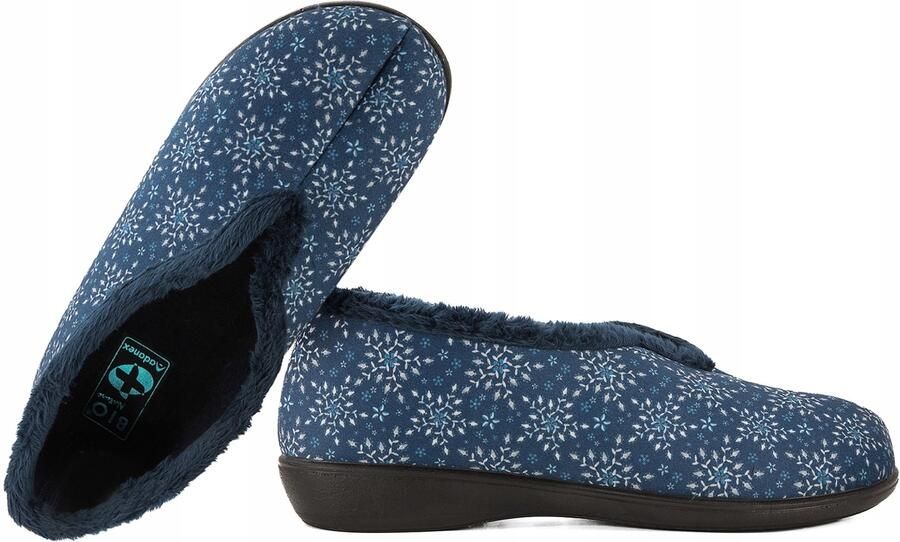 Adanex Pantoffels Dames Blauw Comfortabel & Lichtgewicht