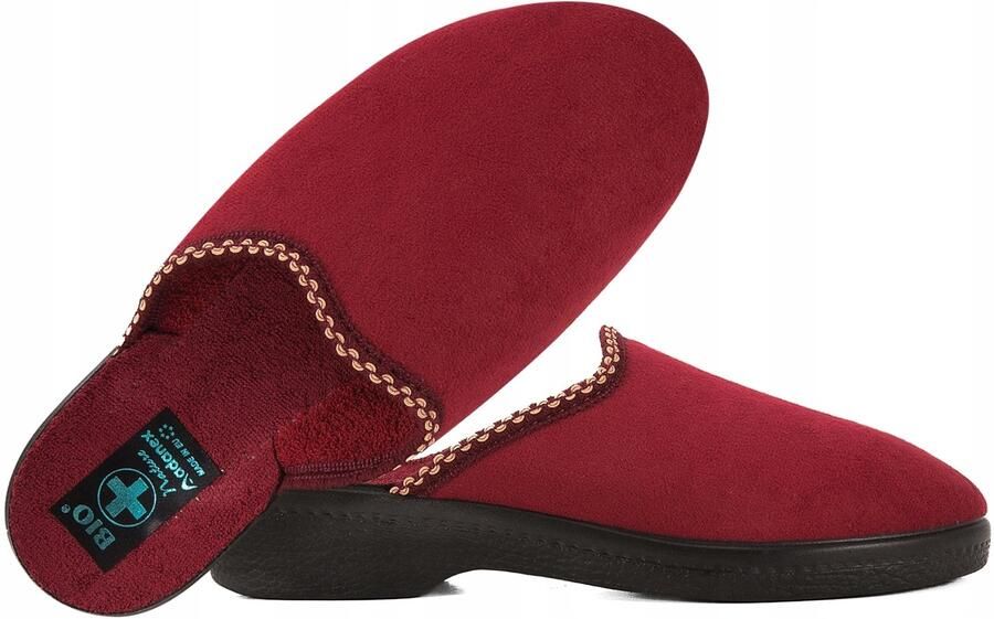 Adanex Dames Pantoffels 29923 Bordeaux Rode Wolkenzool