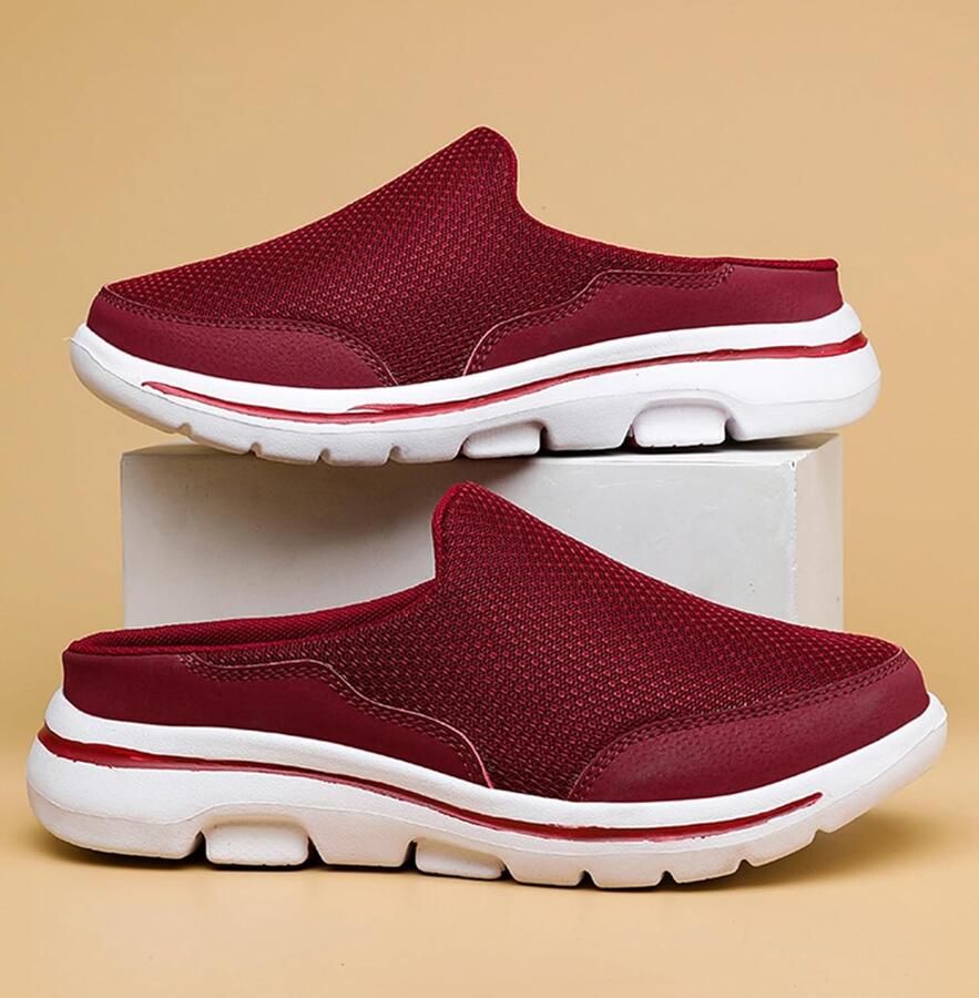 Ademend slippers voor binnen en buiten