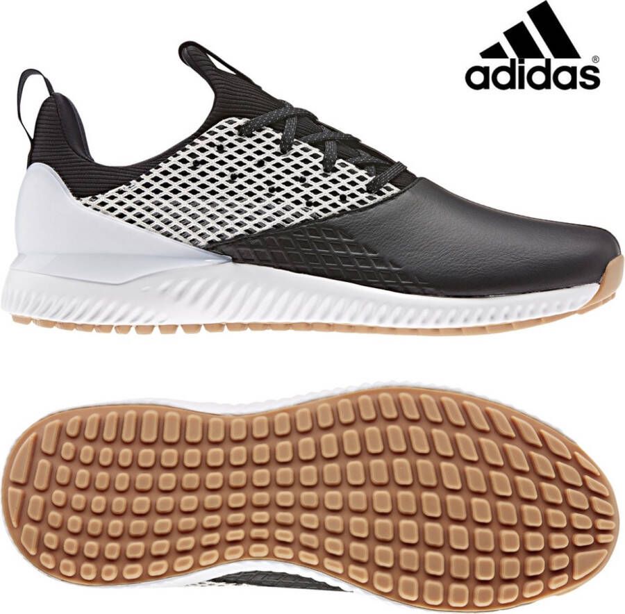 Adidas Adicross Bounce 2 Heren golfschoen Zwart wit