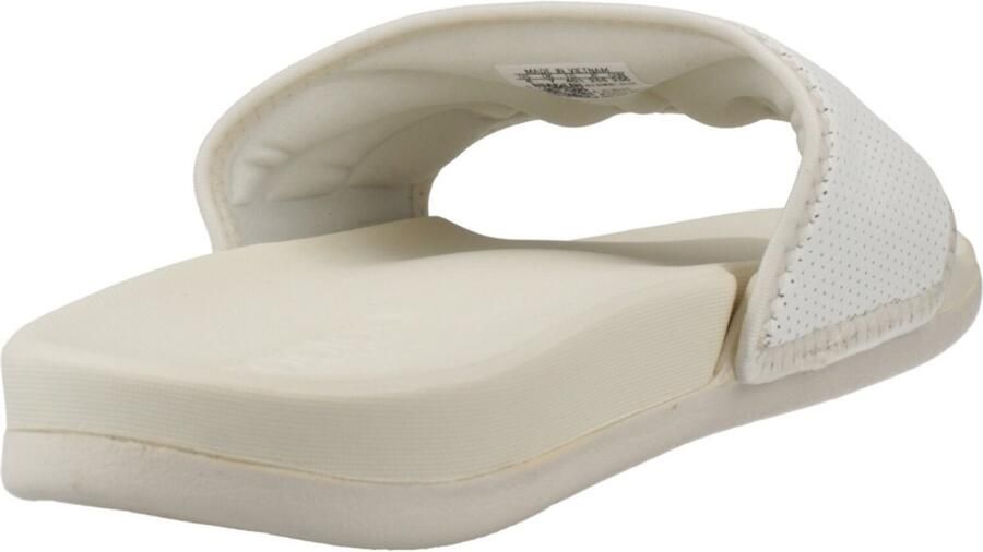 Adidas Women's Adilette Comfort Slides Sandalen 2 3 beige wit