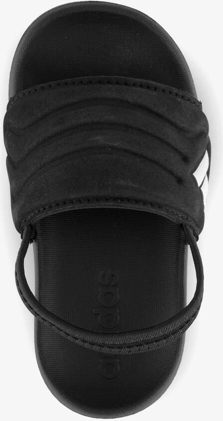 Adidas Sportswear Adilette Estrap 2.0 Slippers Peuters Kinderen Zwart