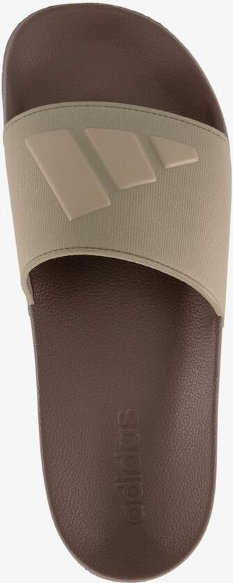 Adidas Adilette Shower heren badslippers bruin groen