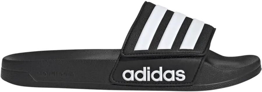 ADIDAS SPORTSWEAR Muiltjes 'ADILETTE' zwart wit