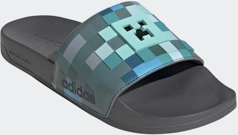 Adidas ADILETTE SHOWER MINECRAFT edition Special edition slippers
