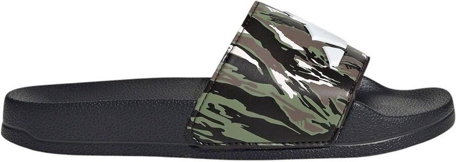 Adidas Kid's Adilette Shower Logo Sandalen 2 3 grijs zwart