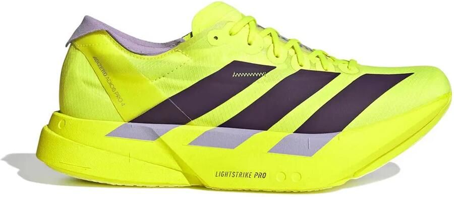 Adidas Adizero Adios Pro 4 Hardloopschoenen Geel 2 3 Man