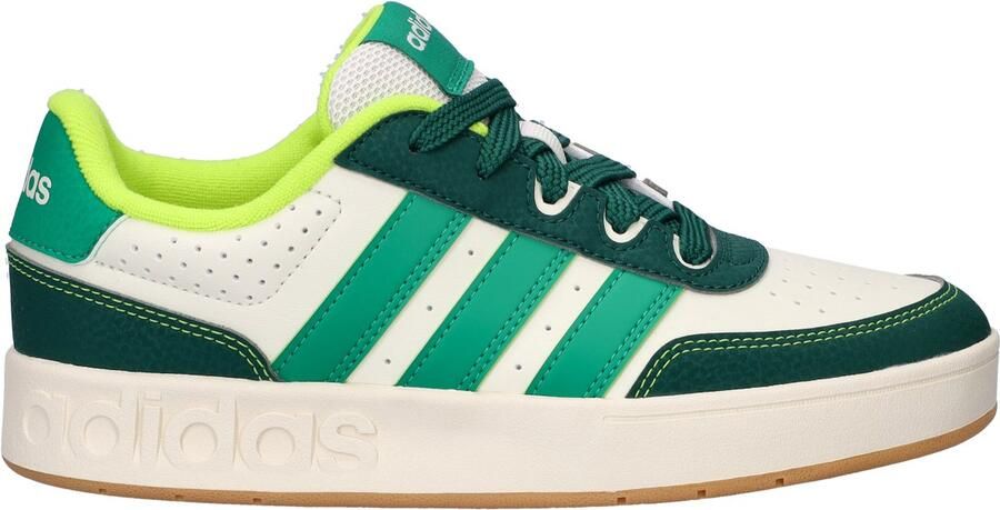Adidas Breakbase JR jongens sneaker Wit Groen