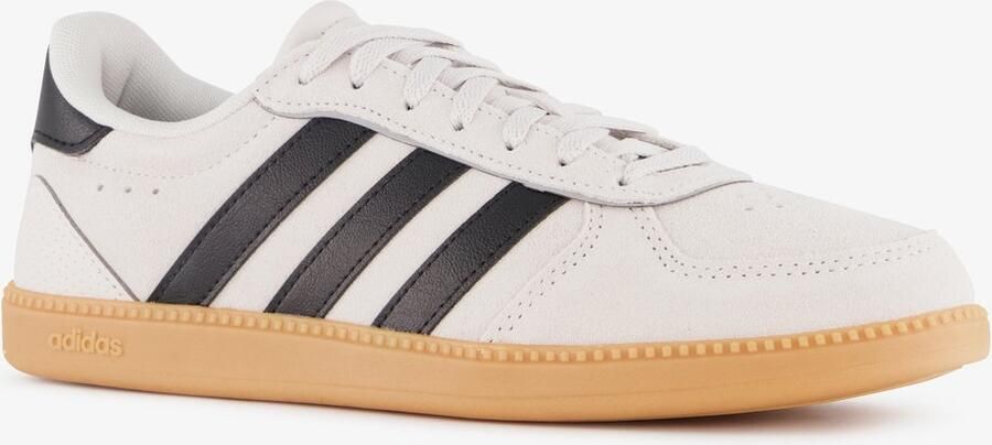 Adidas Women's Breaknet Sleek Suede Sneakers 1 3 grijs beige - Foto 2
