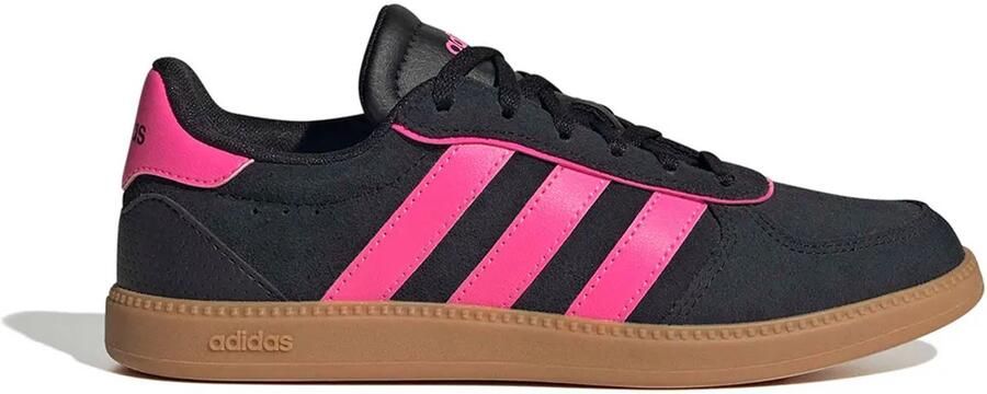 Adidas Sportswear Breaknet Sleek imitatieleren sneakers zwart roze - Foto 4