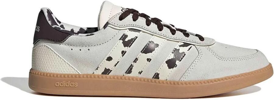 Adidas Sportswear Breaknet imitatieleren sneakers met dierenprint lichtgrijs - Foto 9