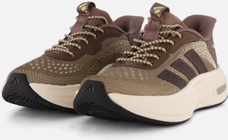 ADIDAS SPORTSWEAR Sneakers laag 'Cloudfoam Cuxxion Rapidfit' bruin donkerbruin lichtgeel