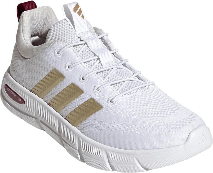 Adidas Cloudfoam Flex Elastic Laces damessneaker Wide HQ4930 wit