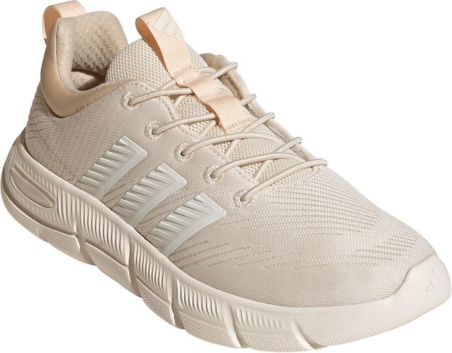 Adidas CLOUDFOAM FLEX ELASTIC LACES damessneaker Wide KK3485 beige
