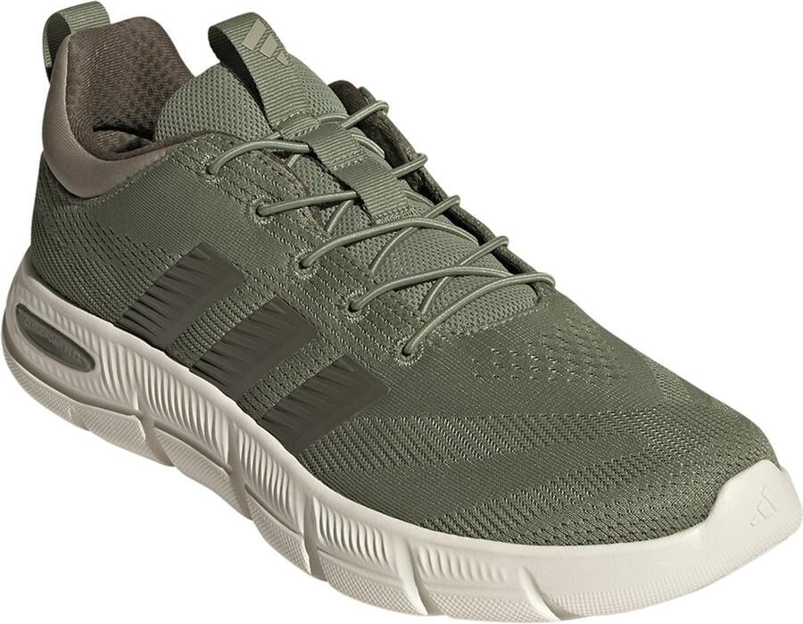 Adidas Cloudfoam Flex Elastic Laces Heren Sneaker Wide HQ2542 Groen