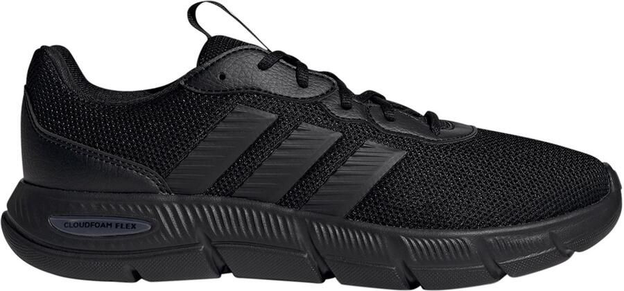 Adidas Cloudfoam Flex Laces Heren Sneaker Wide HQ4855 Black