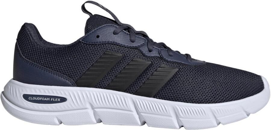 Adidas Cloudfoam Flex Laces Heren Sneakers Donkerblauw