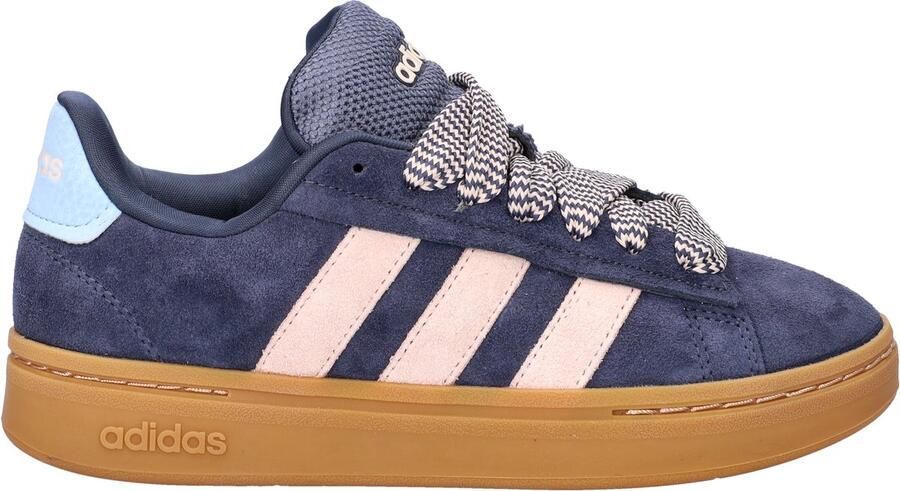 Adidas Court Alpha 00s dames sneaker Donkerblauw