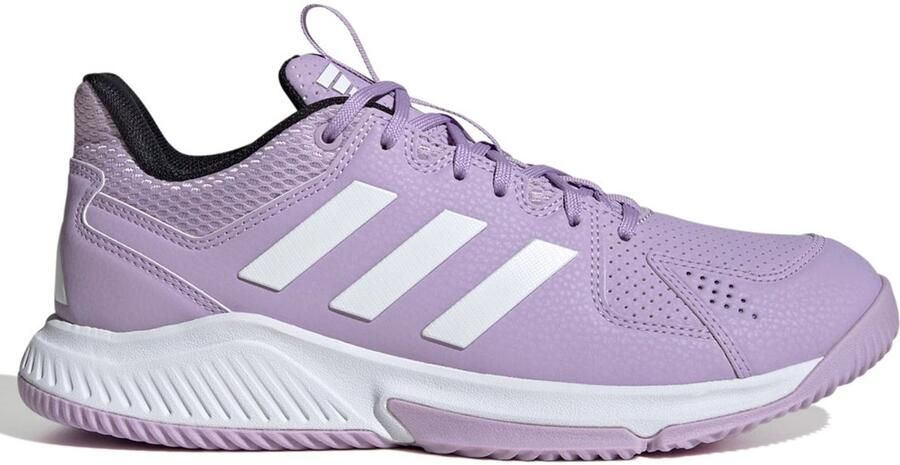 Adidas Court Flight Indoor Sportschoenen Voor Dames Paars 2 3 Vrouw