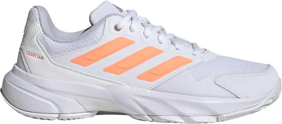 Adidas Courtjam Control 3 Allcourt Schoenen Wit Vrouw