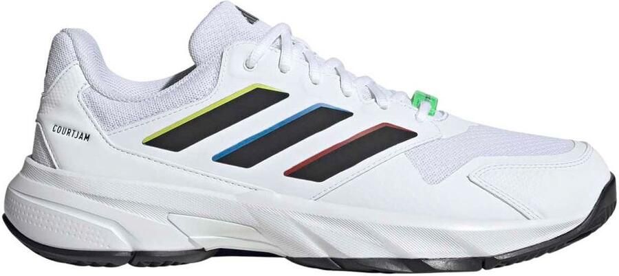 Adidas Courtjam Control 3 Padelschoenen Wit 2 3 Man