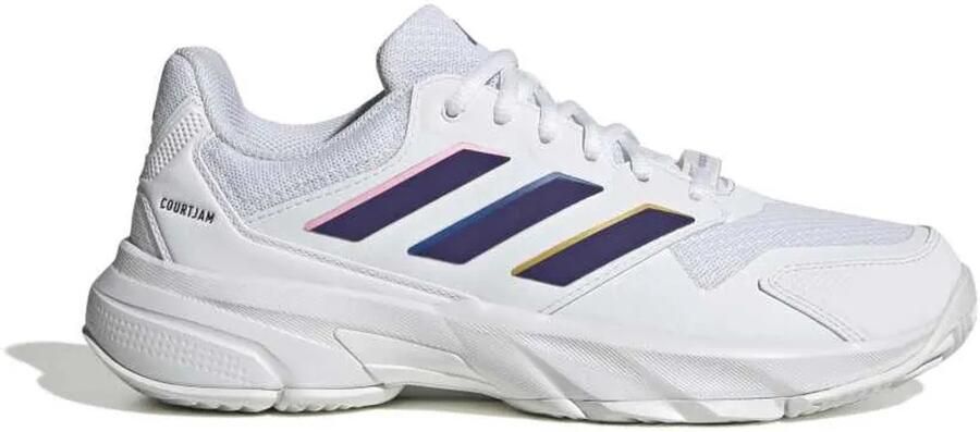 Adidas Courtjam Control 3 Padelschoenen Wit Vrouw
