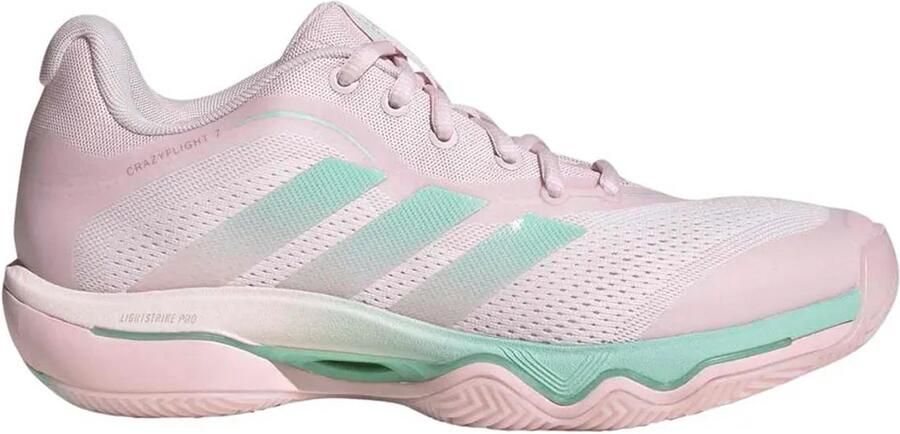 Adidas Crazyflight 7 Indoor Sportschoenen Voor Dames Roze Vrouw