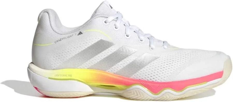 Adidas Crazyflight 7 Indoor Sportschoenen Voor Dames Wit 1 3 Vrouw