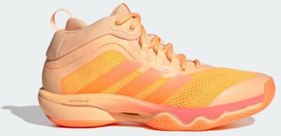 Adidas Crazyflight 7 Mid Indoor Sportschoenen Voor Dames Oranje 2 3 Vrouw - Foto 2