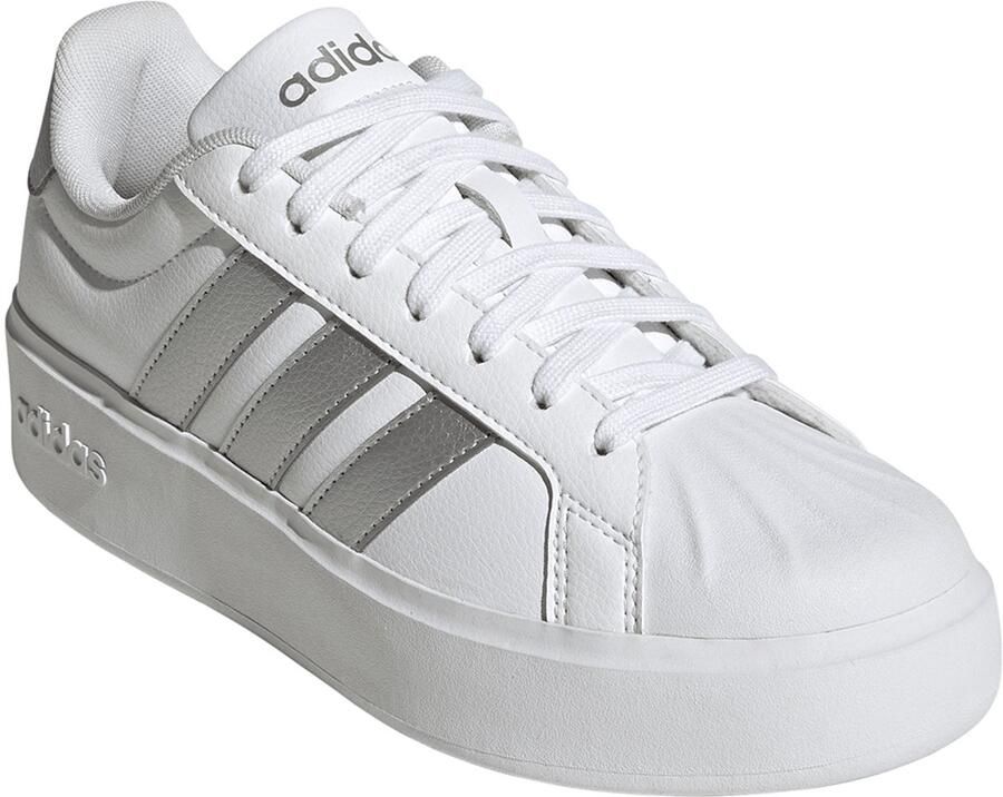 Adidas Dames STREETTALK BOLD Sneaker Dames Plateau Schoenen KJ3857 wit zilver - Foto 2