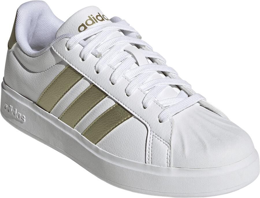 Adidas Dames STREETTALK Sneaker Dames Streetstyle Schoenen IH4316 wit goud