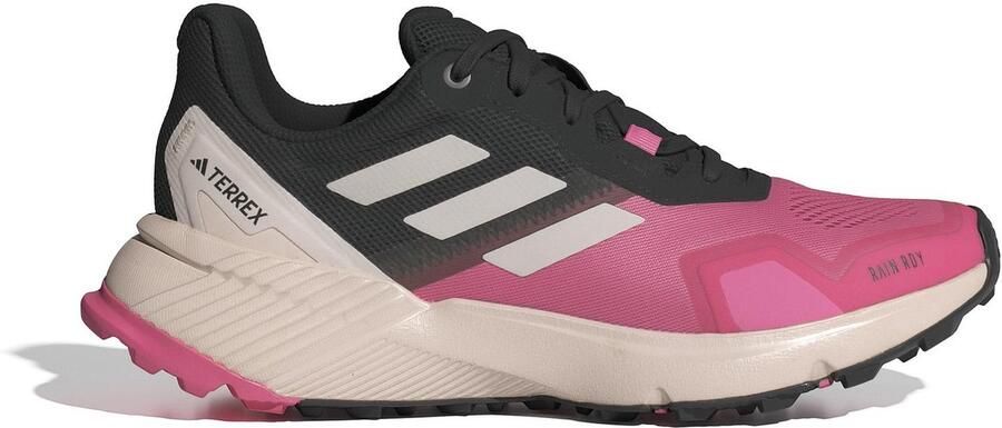 Adidas Terrex Women's Terrex Soulstride RAIN.RDY Trailrunningschoenen roze