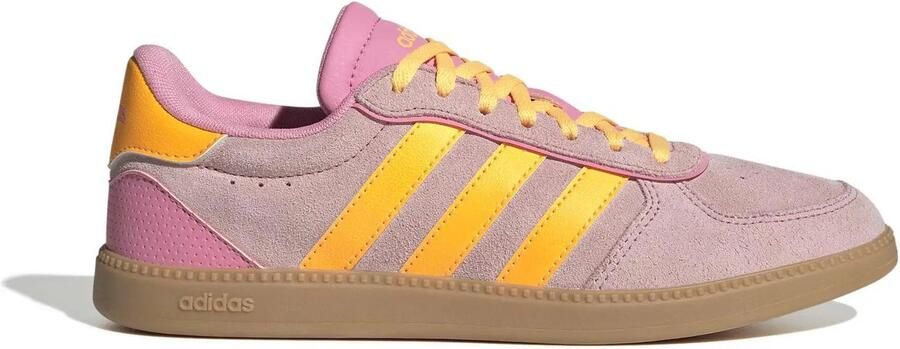 Adidas Women's Breaknet Sleek Suede Sneakers 2 3 roze - Foto 6