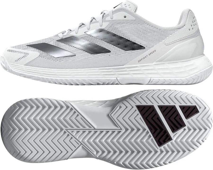 Adidas Defiant Speed 2 Padelschoenen Wit Man