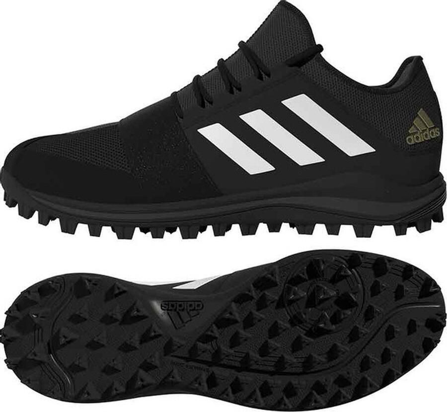 Adidas Divox 1.9S Sportschoenen Korfbal Black White - Foto 4