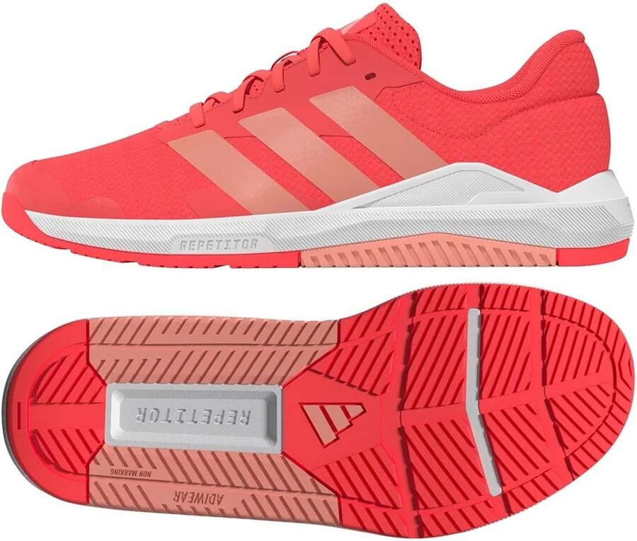 Adidas Dropset Base Training Gewichthefschoenen Rood 1 3 Vrouw